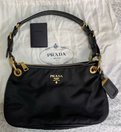 bolsa prada original usada|bolsa prada preta.